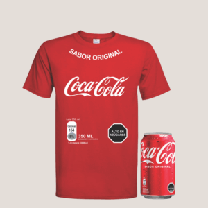 Polera  Lata de Coca Cola