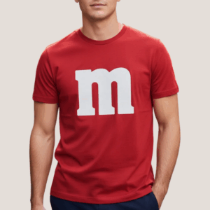 Polera m&m Roja
