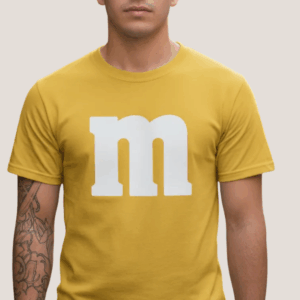 Polera m&m Amarilla