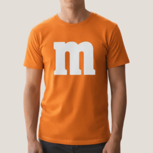 Polera m&m Naranja
