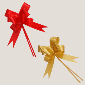 Pack Cintas de Regalo Rojas / Doradas