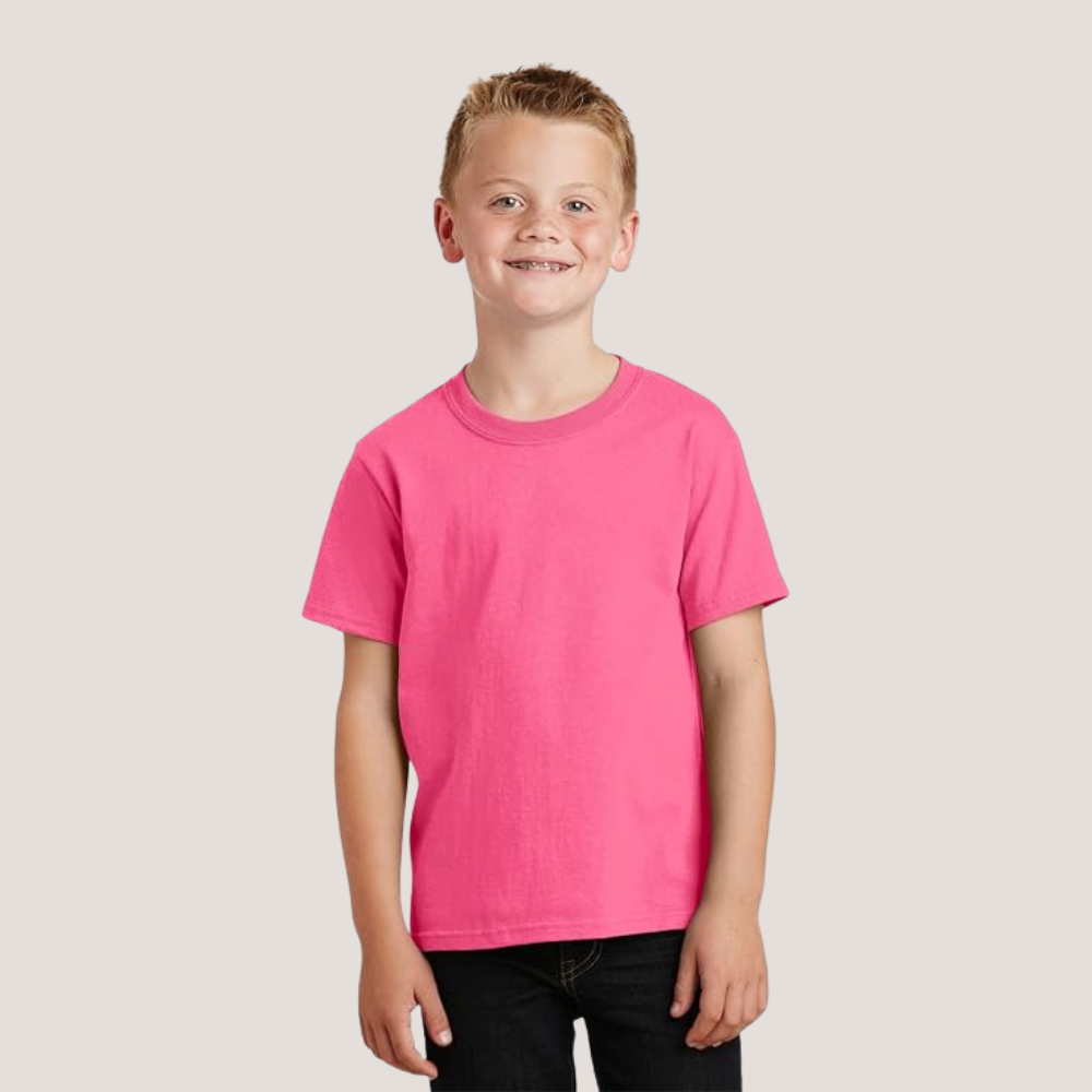 Polera Niño Verde- Verde oscuro- celeste- rosado - fucsia - Imagen 6