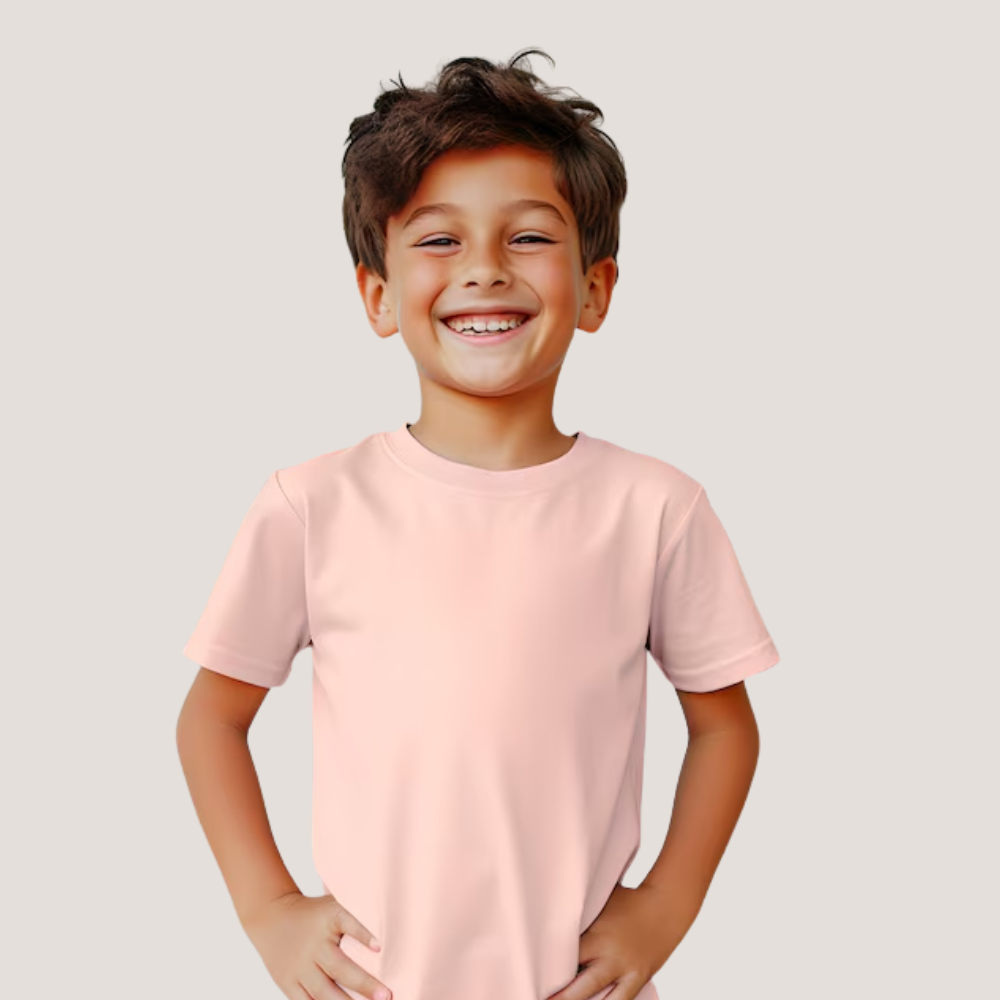 Polera Niño Verde- Verde oscuro- celeste- rosado - fucsia - Imagen 5