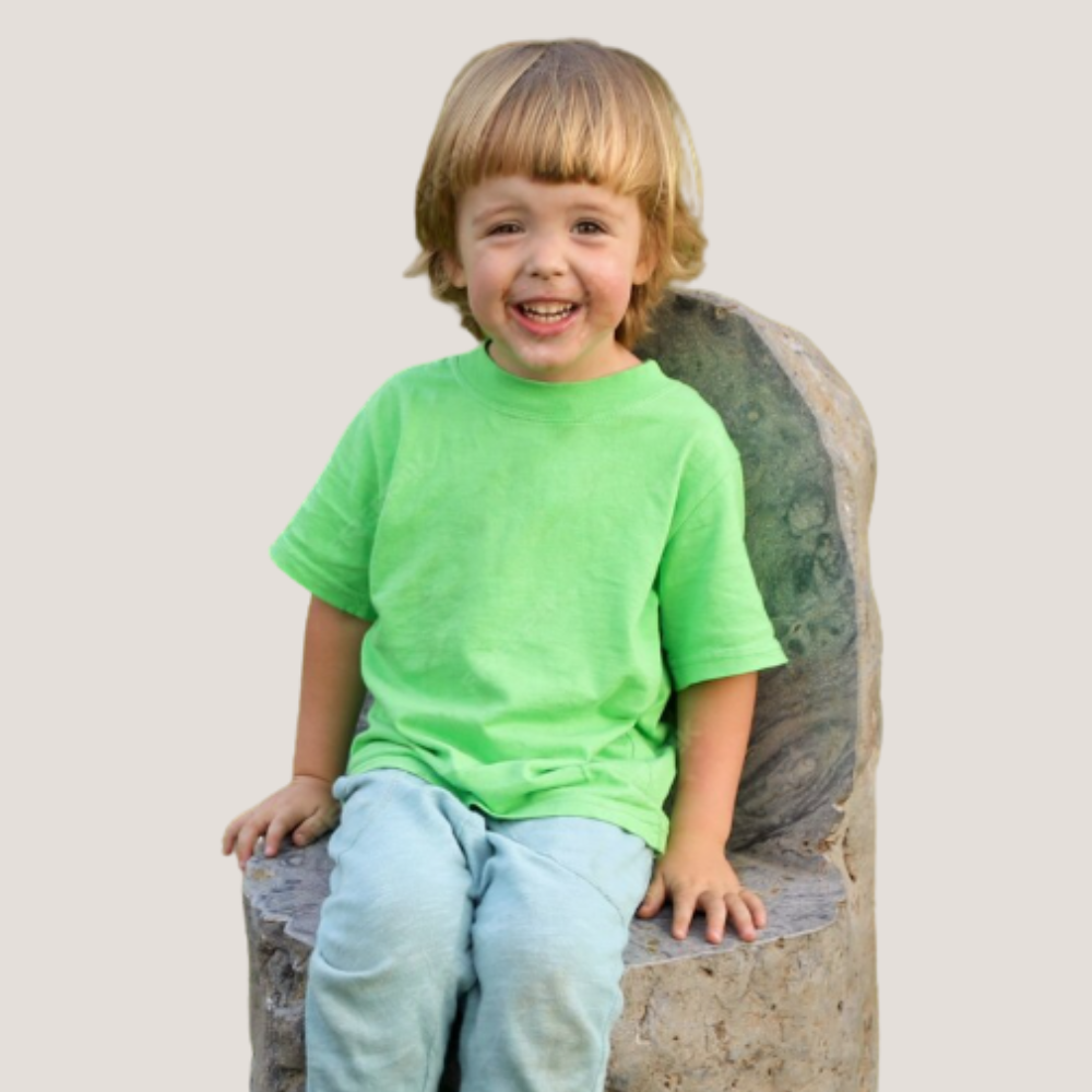 Polera Niño Verde- Verde oscuro- celeste- rosado - fucsia - Imagen 2