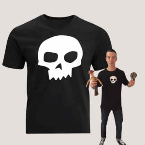 Polera Negra Sid Toy Story