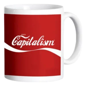 Tazón Cerámica Blanca Enjoy Capitalism
