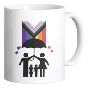 Tazón Cerámica Blanca Proteger A La Familia