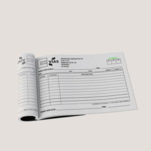 Talonario Autocopiativo 1/4 carta