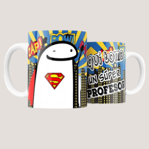 Taza Súper Profesor – Regalo Original para Profesor | Taza Diseño Superhéroe