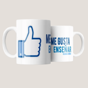 Taza Profesor “Me Gusta Enseñar” – Regalo Original Día del Profesor | Tazón Personalizado Docente