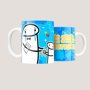 Taza Profesor “Una Estrella para el Mejor Profesor” – Regalo Original Día del Profesor