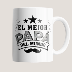 Taza El Mejor Papá del Mundo – Regalo Original para Papá