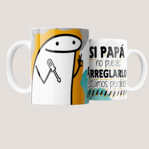 Taza Día del Padre Divertida – Si Papá No Puede Arreglarlo Estamos Perdidos