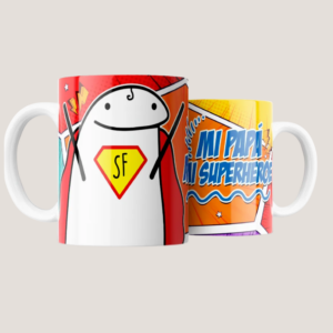 Taza Mi Papá Mi Superhéroe – Regalo Original Día del Padre