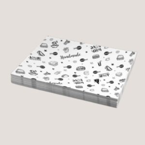 Papel Antigrasa Personalizado 25x38 cm