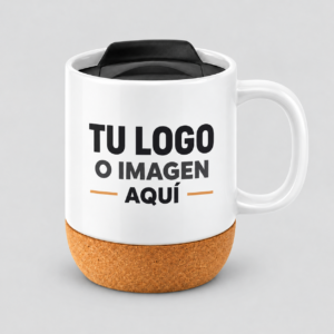 Taza 13oz base de corcho Personalizada