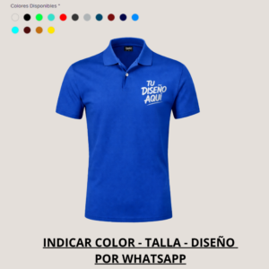 Polera Piqué 1 Estampado