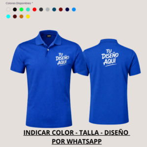 Polera Piqué 2 Estampados