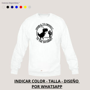 Polerón Polo con 1 Estampado