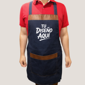 Pechera Estampada Mezclilla