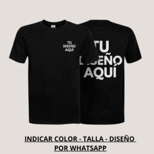 Polera  Estampada Ambos Lados